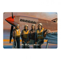 Vintage Signs - Tuskegee Airmen 12in x 18in | STK102