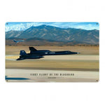 Vintage Signs - Flight Of The Blackbird 12in x 18in | STK103