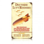 Vintage Signs - Hindenburg Ad 8in x 14in | V241