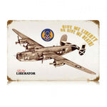 Vintage Signs - Liberator 18in x 12in | V349