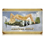 Vintage Signs - American Gold 12in x 18in | V629