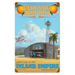 Vintage Signs - Redlands Airport 12in x 18in | VG016