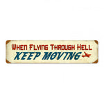 Vintage Signs - Flying Through Hell Sign | PTS335